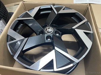 ŠKODA SUPERB 4 NOVÉ ALU TRISULI BLACK 8x18 ET44 - 6
