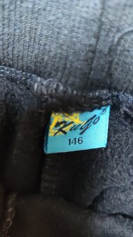 Chlapecké zateplené tepláky 2x 146 Kugo - 6