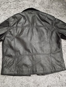 Pánská kožená bunda Zara L - 6