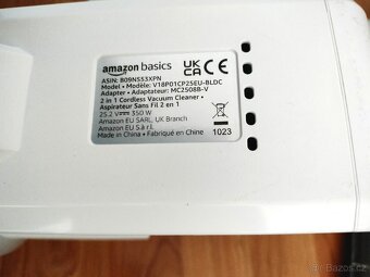 Tyčový vysavač Amazon Basics 2v1 - 6