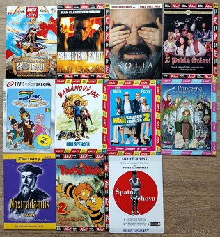 DVD 56 ks - mnohé nerozbalené - 6