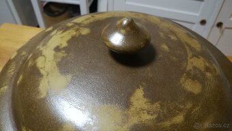 PILLIVUYT FRANCE - VELKÝ PORCELÁNOVÝ HRNEC FLAMMES - 6