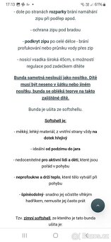 Nosici a tehotenska bunda Jozanek - 6