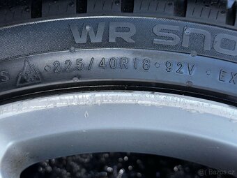 Original ALU kola VW Mallory 18" 8J ET41 pneu 225/40/R18 - 6
