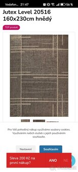 Kusový koberec JUTEX Level 160 X 23O - 6