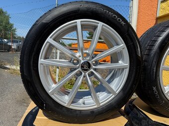 Nová sada originální alu kola 5x112 r17 + pneu 225/50/17 - 6