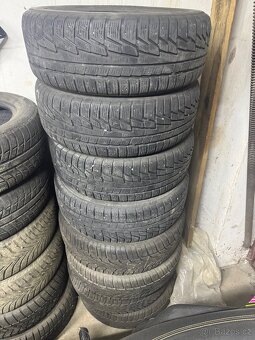 Kola BMW r15 r16 r17, originál liťáky, plecháče, dojezdovka - 6