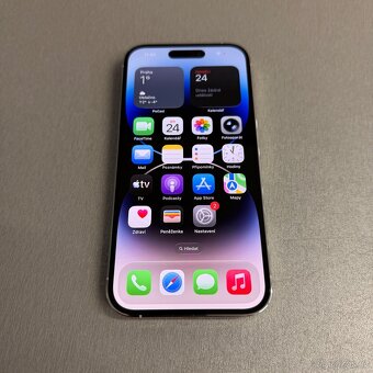 Jako nový iPhone 14 Pro 128GB bílý, rok záruka - 6