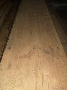 Prodám extra široké podlahové fošny. - 6