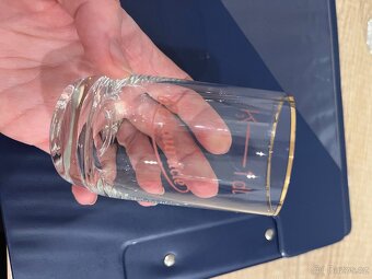 Retro sklenička 4ks - 0,1 - 6