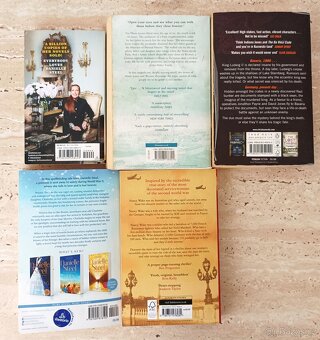 5 anglických knih, paperbacky - 6