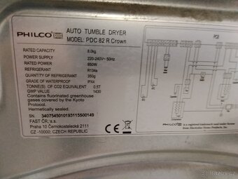 Sušička philco - 6