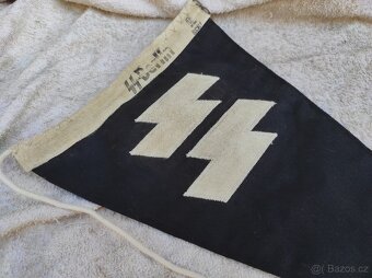 Německá vlaječka/praporek SS Berlin,24 x 41 cm - 6