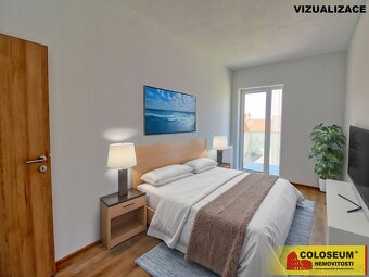Znojmo, pronájem bytu OV 2+kk, 46 m2, novostavba, zahrádka, - 6