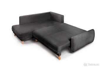 Rohové rozkládací sofa TORI, - 6