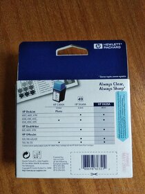 Inkoustová kazeta HP 29 originální nepoužitá dříve vyrobená - 6