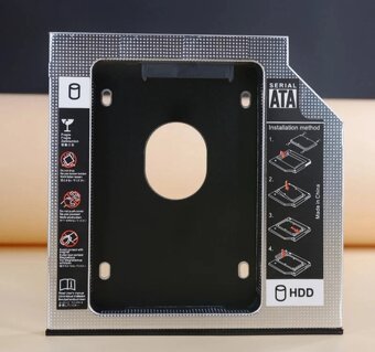 Adaptér 2,5" HDD/SSD do prostoru CD - 6