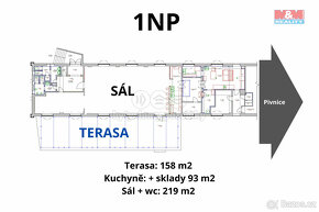 Pronájem restaurace, 691 m², Plzeň - Slovany - 6