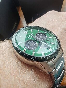 Prodám pánské hodinky Citizen – Aviator Chrono – Eco Drive - 6