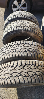 4x pneu 225/65/16C zimní s hřeby Bridgestone - 6