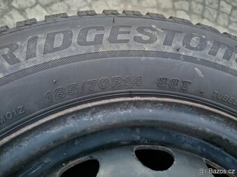 185/70/14 zimni pneu BRIDGESTONE CONTI FALKEN 185/70 R14 - 6