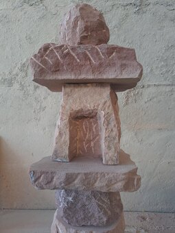 Vyšší lucerny z pískovce - 6