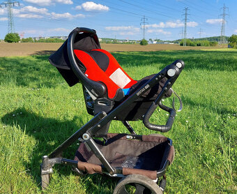 Kočárek Britax Go-korba, vajíčko a terénní kolečka - 6