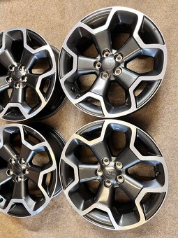 5x100 R17 Subaru XV Originál alu disky - TOP - nové senzory - 6
