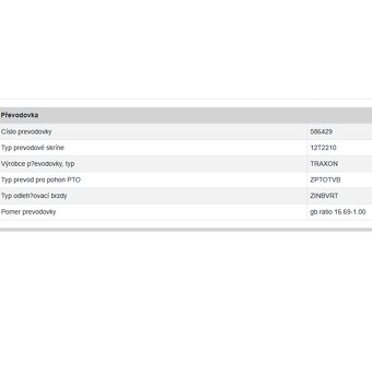 Převodovka TRAXON DAF 12 TX 2210 TD - 6