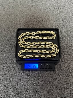 Zlata retez anker pilka 14k 585/1000 167g - 6