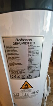 Odvlhčovač Rohnson NOVÝ - 6