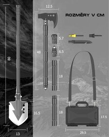 OUTDOOROVÁ, MULTIFUNKČNÍ SADA NÁSTROJŮ - KUFR - 6