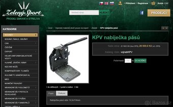 kulomet KPV vojenský samopal čsla ačr znehodnocený - 6