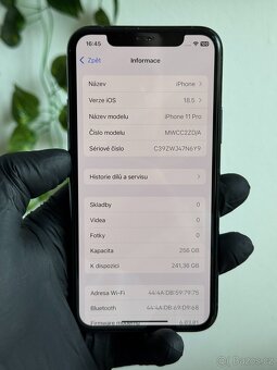 iPhone 11 Pro 256GB zelený - 100% baterie - 6