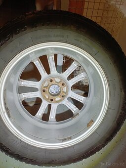 Alu kola 17" 5x114 R17 ET45 se zimní pneu 225/65 R17 - 6