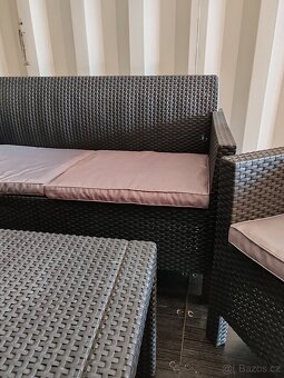 Prodám Zahradní set ratanového nábytku - 6