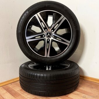 MERCEDES C W205 5x112 R17 ET48.5+LETNÍ 225/50R17 - 6