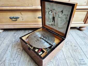 Starožitný hrací stroj Kalliope Musikwerke AG, 1898 - 6