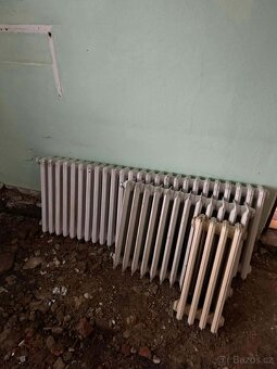 Litinové radiátory - 7 ks - 6