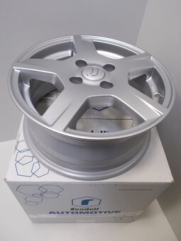 Nové alu disky 10x22 ET40 5x120x72,5 Rondell Hyper Silber - 6
