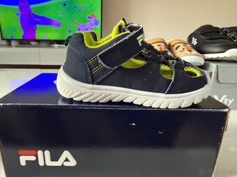 Dětské boty Adidas, Fila, Vty velikost 22,24 - 6