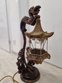 Lampa dřevěná - 6