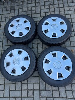 ORIGINÁL disky Škoda, Volkswagen 5x100, R15- ZIMNÍ - 6