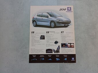 Peugeot 206, CC, coupe cabrio - prospekty - doprava v ceně - 6