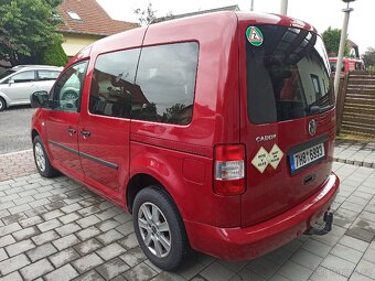 VW CADDY LIFE, 1,9 TDi, 77kW, rodinné auto - 6