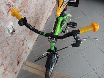 Dětské kolo OLPRAN 14" zelená - 6