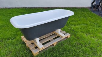Prodám starožitnou litinovou vanu po renovaci - 6