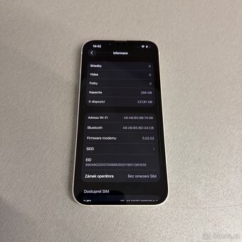 iPhone 13 256GB bílý, 100% baterie, 12 měsíců záruka - 6