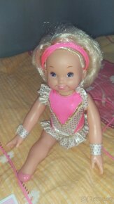 Velká Retro panenka -gymnastka Mattel r.1993 - 6