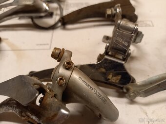Přesmykač, přesmykače Shimano 105, LEPPER, Favorit, Romet - 6